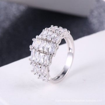 Hot Sale sterling silver 925 ring design cz from china